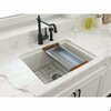 Bocchi Sotto Dual-mount Fireclay 24 in. Single Bowl Kitchen Sink in White 1627-001-0120